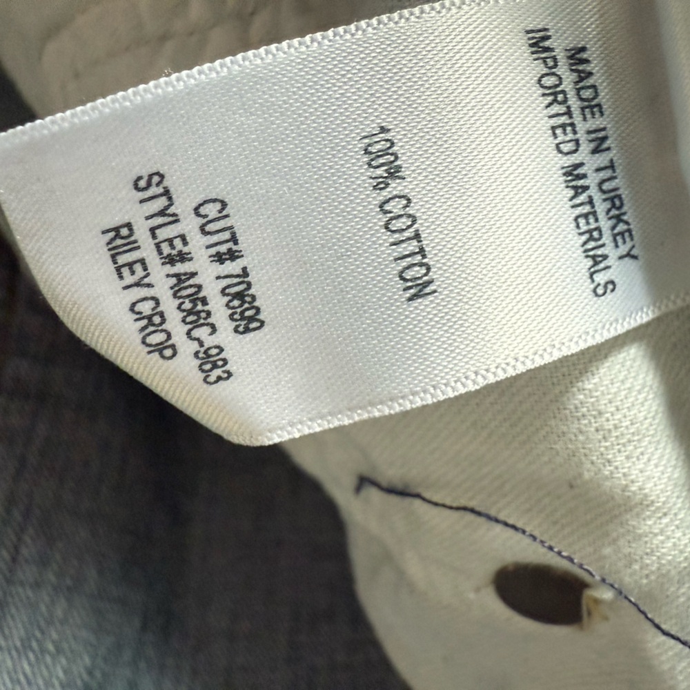 Agolde Riley Crop SZ 30 - Picture 6 of 7